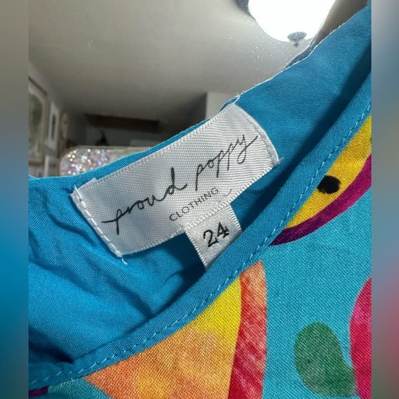 Proud Poppy x Kasey Rainbow - Fruit Salad Tank Top, Size 24 - Picture 2 of 4